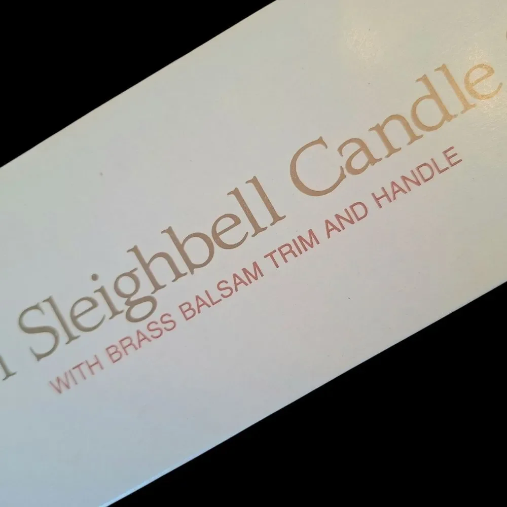 Dept 56 Vintage Porcelain Sleigh Bell Candle Snuffer 90s